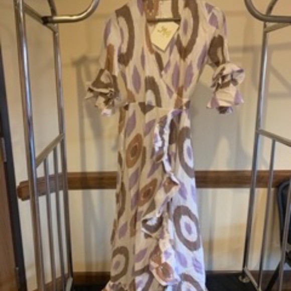 Women's Indian dress style (kyra midi style) HAND MADE - Picture 2 of 4